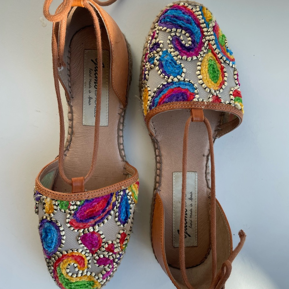 Gain Espadrilles Sz 40, Handcrafted in Spain ✨